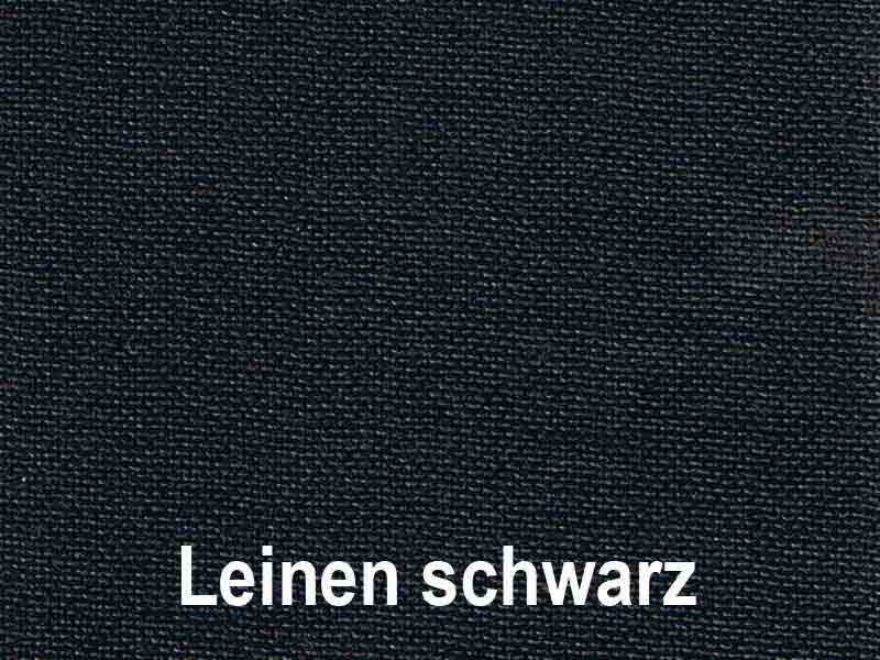 Leinenstruktur: schwarz